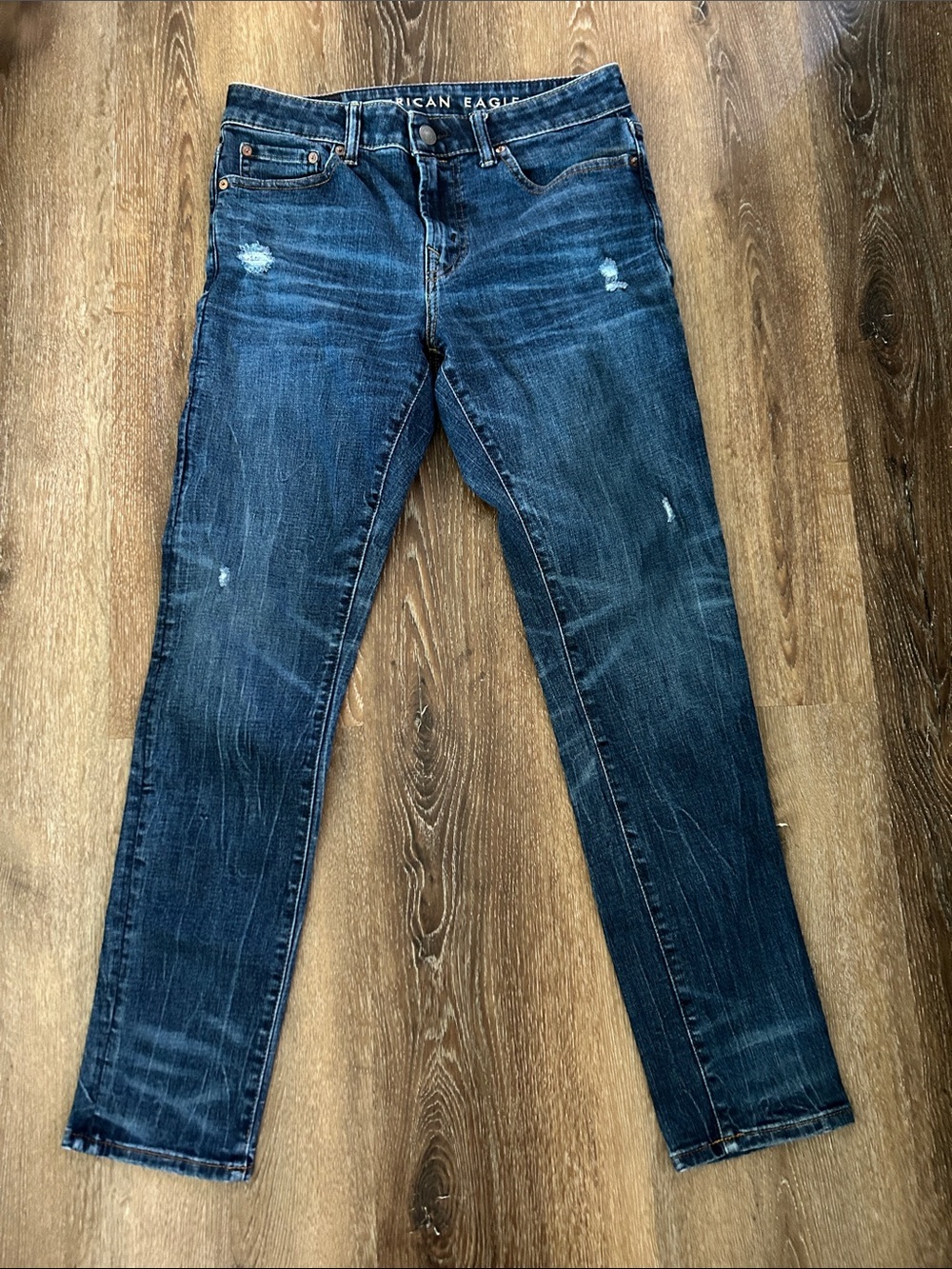American Eagle Outfitters Women's Dark Wash Skinny Jeans